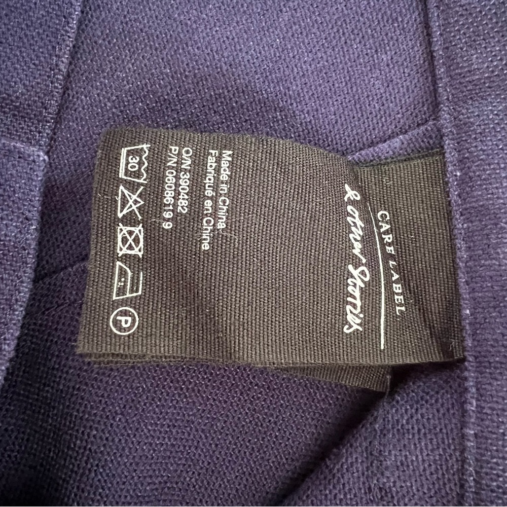 & Other Stories High Waisted Twill Trousers - Picture 8 of 10